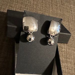 Silpada sterling silver earrings on posts